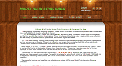 Desktop Screenshot of modeltrainstructures.com